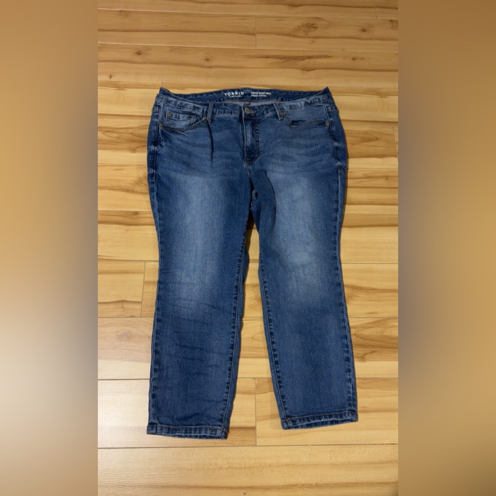 Torrid 14 X-Short Perfect Skinny Ankle Vintage Stretch Mid-
Rise Jean EUC - Picture 2 of 9